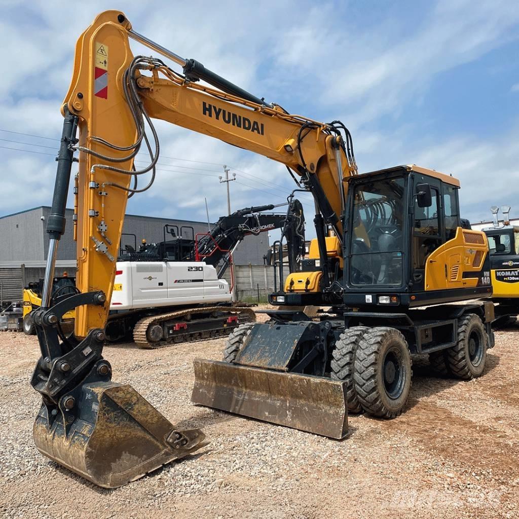 Hyundai HW140 Excavatoare cu roti