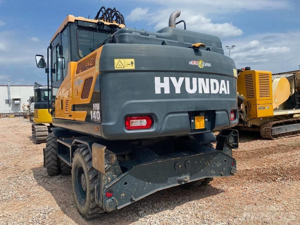 Hyundai HW140 Excavatoare cu roti