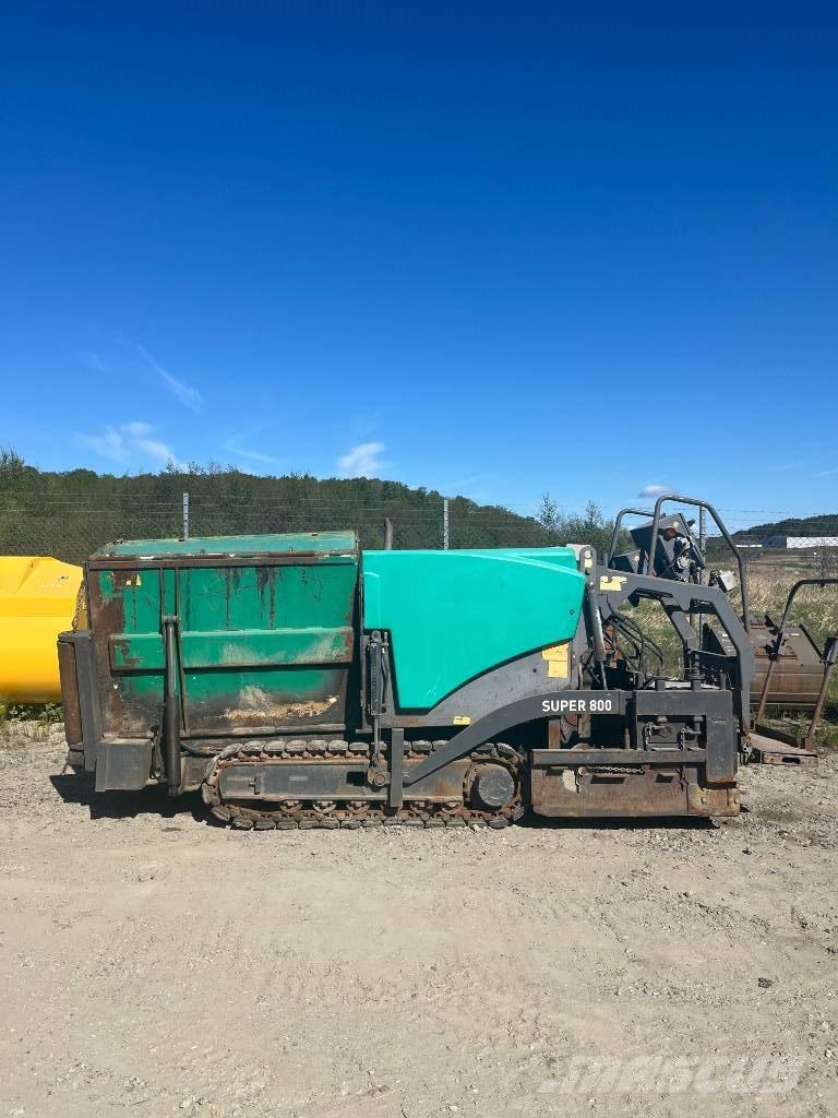 Vögele Super 800 Pavatoare asfalt