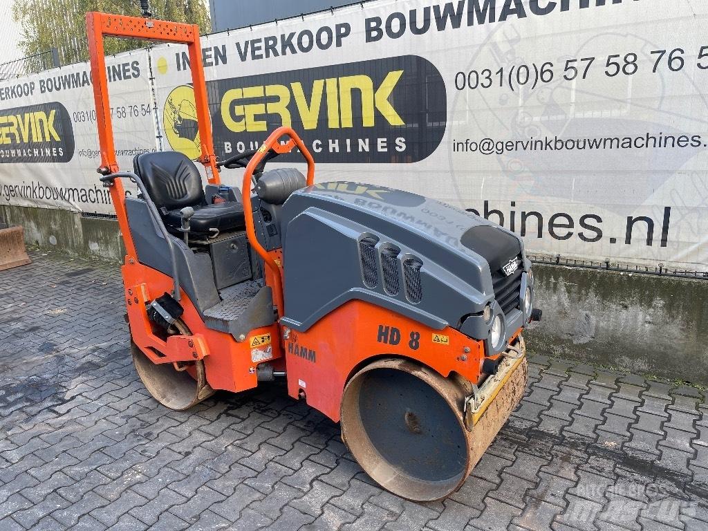 Hamm HD 8 VV Cilindri compactori dubli