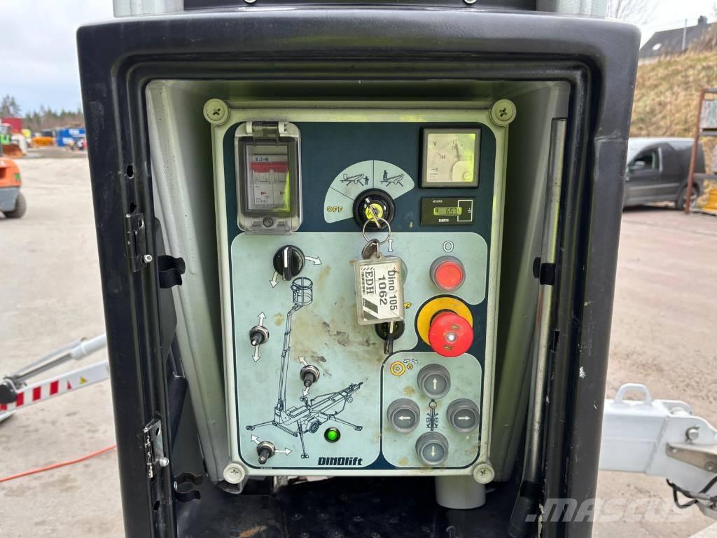 Dinolift 120 T Platforme aeriene montate pe remorca