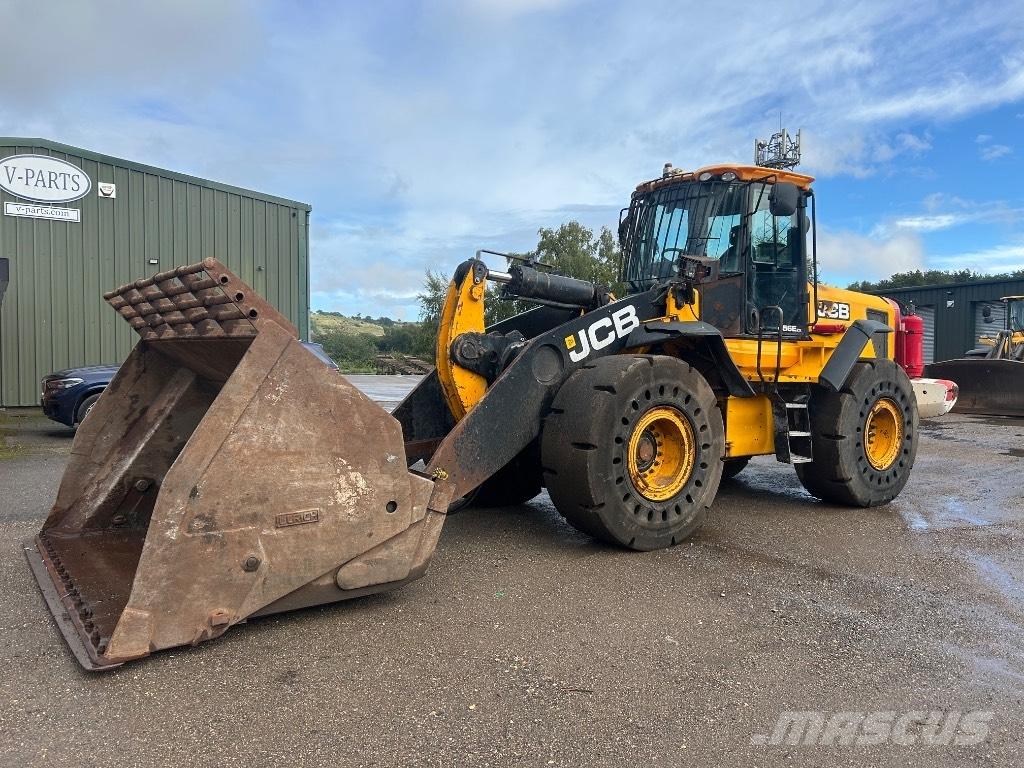 JCB 456 E ZX Incarcator pe pneuri