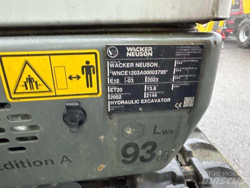 Wacker Neuson ET20 Excavatoare pe șenile
