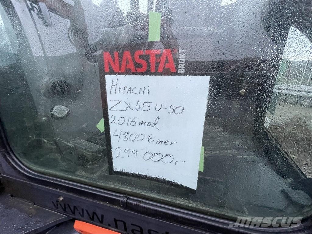 Hitachi ZX55U-5 Mini excavatoare < 7t