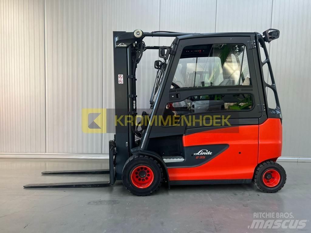 Linde E 35 HL-01 Stivuitor electric