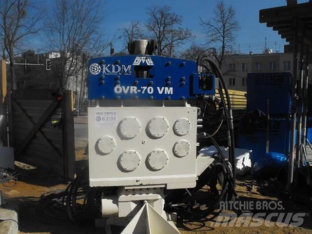  OVR 70VM Vibratoare forare piloni