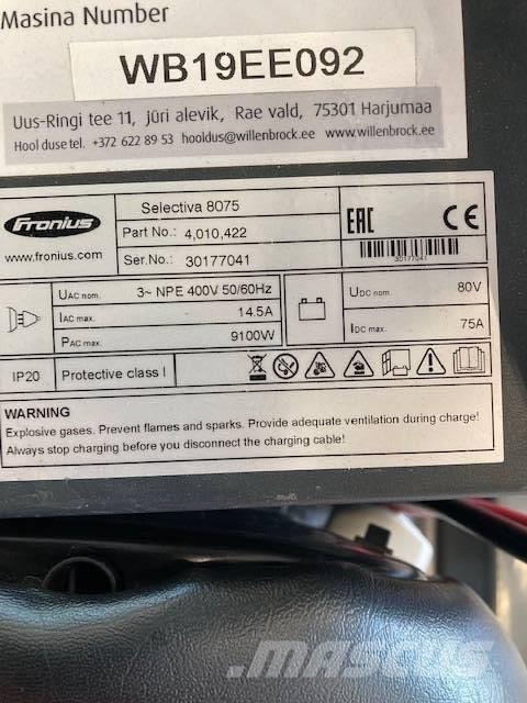 Linde E25/600RH/387 Stivuitor electric