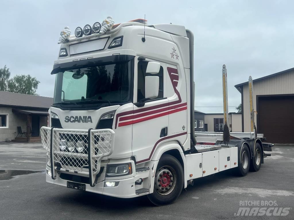 Scania R 730 B6X4NB Camion pentru lemne