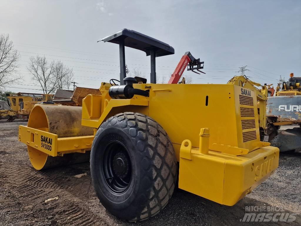 Sakai SV 500 Compactoare monocilindrice