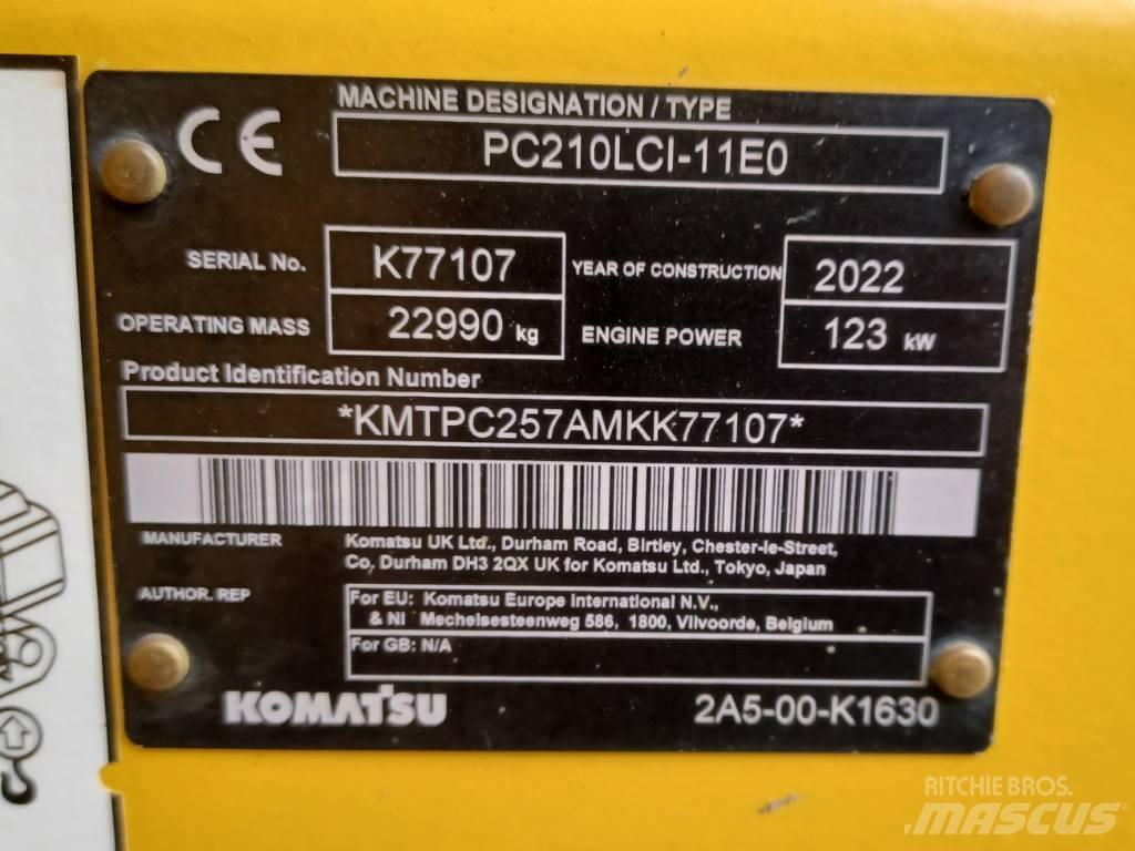 Komatsu PC210LCi-11 Excavatoare pe șenile
