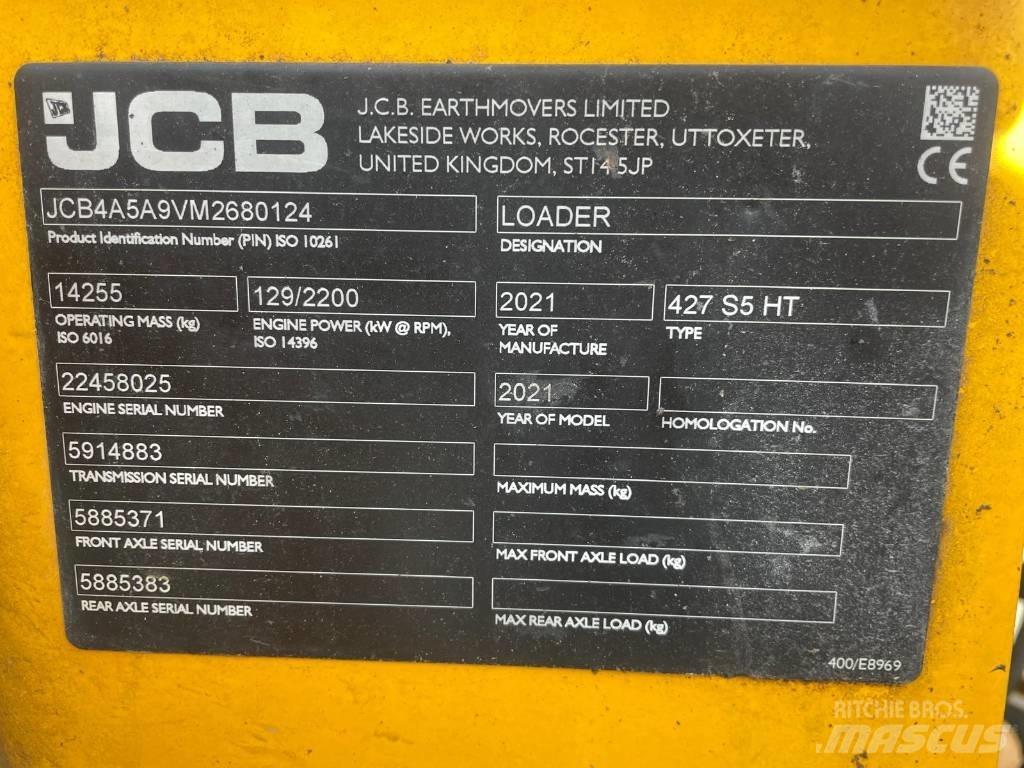 JCB 427 HT Incarcator pe pneuri