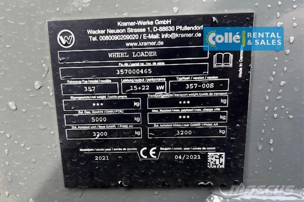Kramer 5055e | 2021 Incarcator pe pneuri