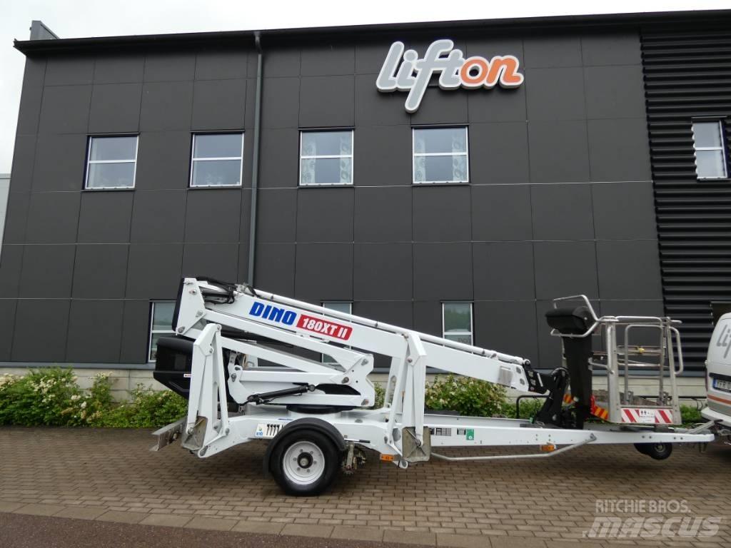 Dino 180 XT  Skylift Platforme aeriene montate pe remorca