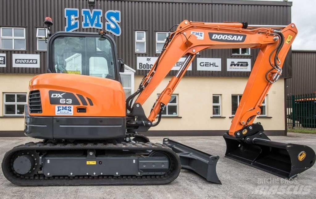 Doosan DX 63-3 Mini excavatoare < 7t