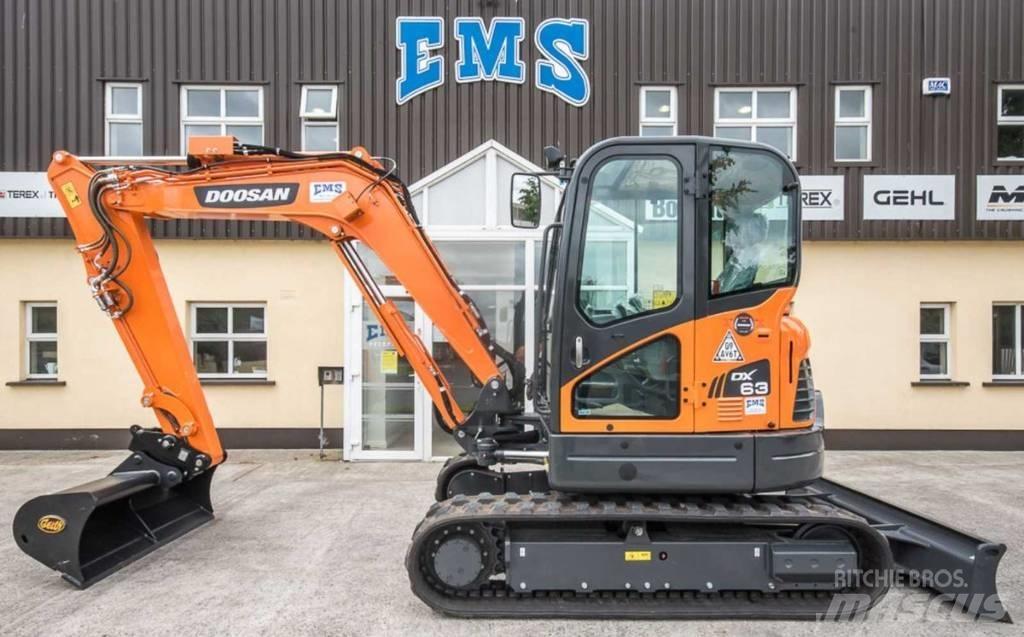 Doosan DX 63-3 Mini excavatoare < 7t