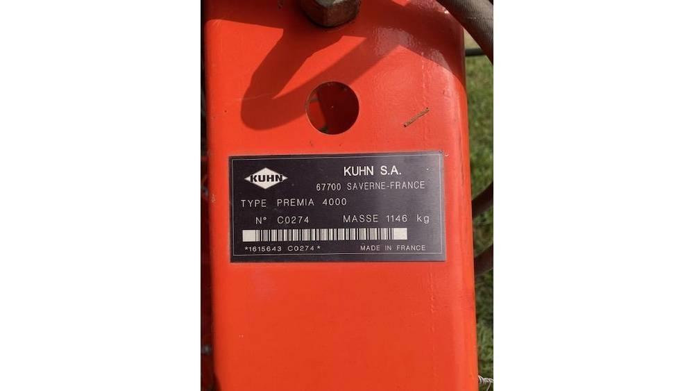 Kuhn 4000 Perforatoare