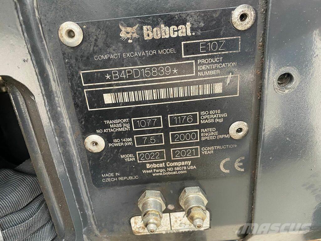 Bobcat e10z 2022 Mini excavatoare < 7t
