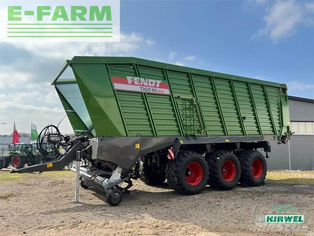 Fendt tigo 90 xr Alte semi-remorci