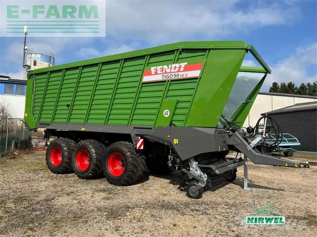 Fendt tigo 90 xr Alte semi-remorci