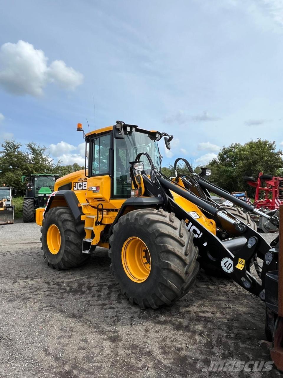 JCB 435 S Incarcator pe pneuri