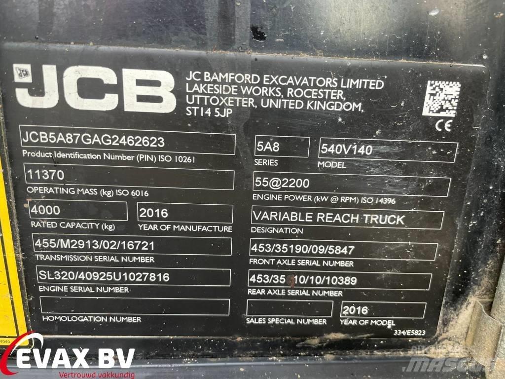 JCB 540-140 Loadall Manipulatoare agricole