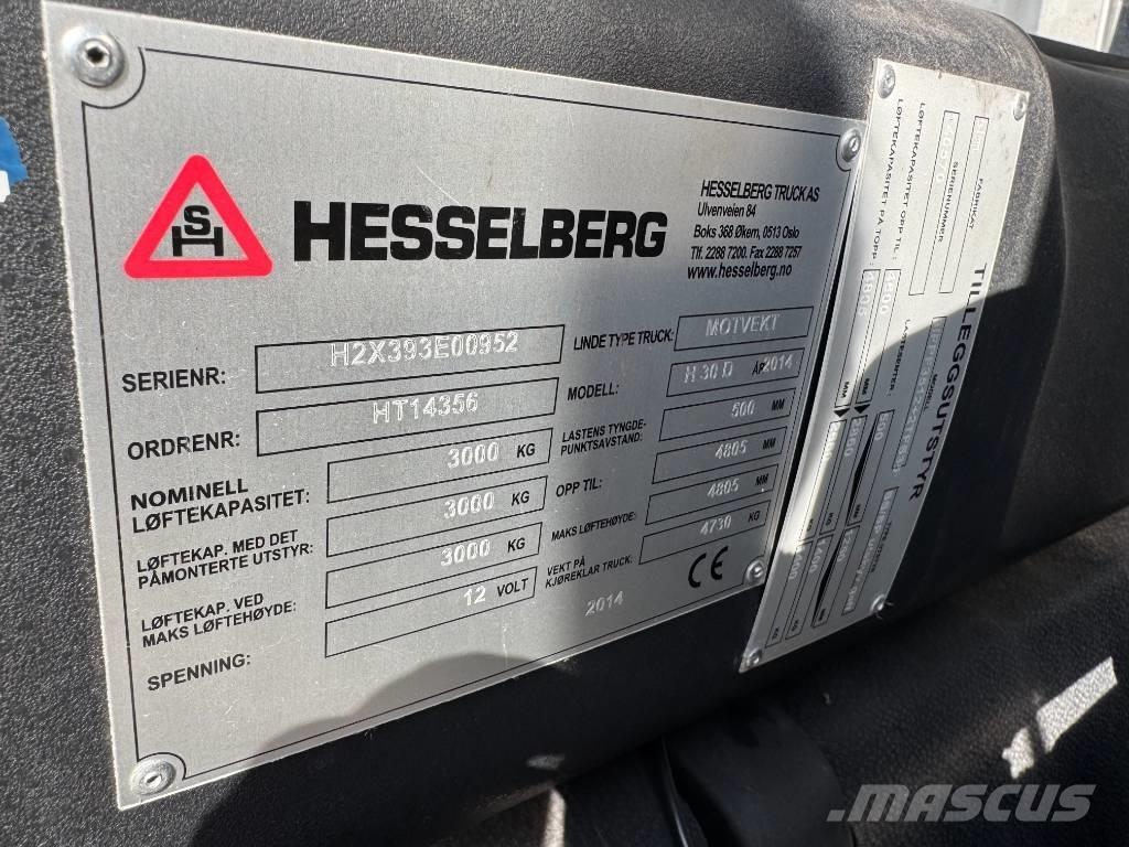 Linde H 30 D Stivuitor diesel