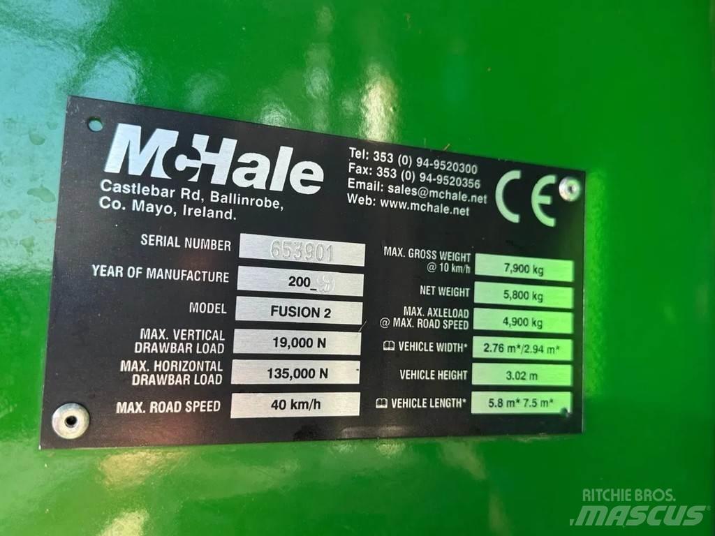 McHale Fusion 2 Culegatoare de nutret