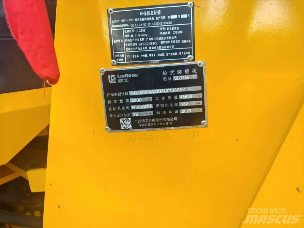 LiuGong 856 Incarcator pe pneuri