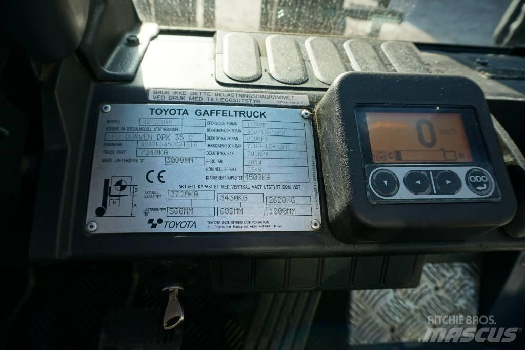 Toyota 42-7FD40 Stivuitor diesel