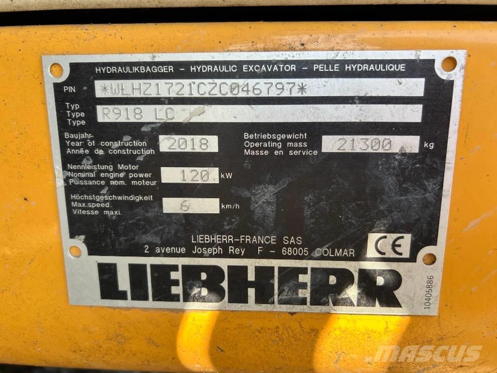 Liebherr R 918 LC Excavatoare pe șenile
