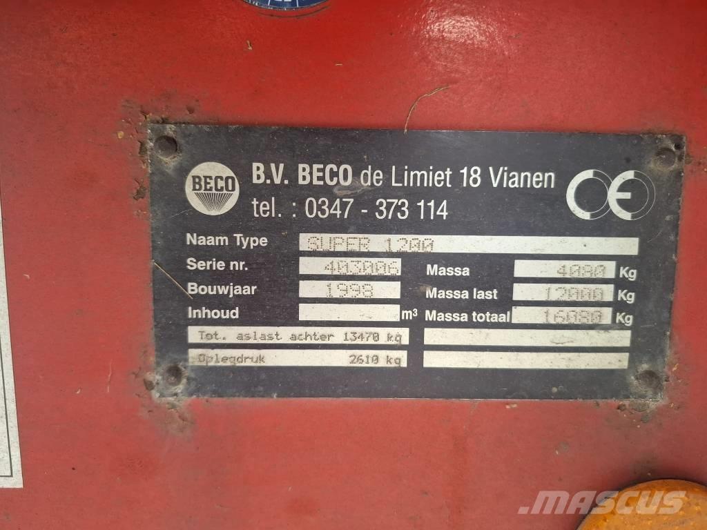 Beco Super 1200 Remorci rabatabile