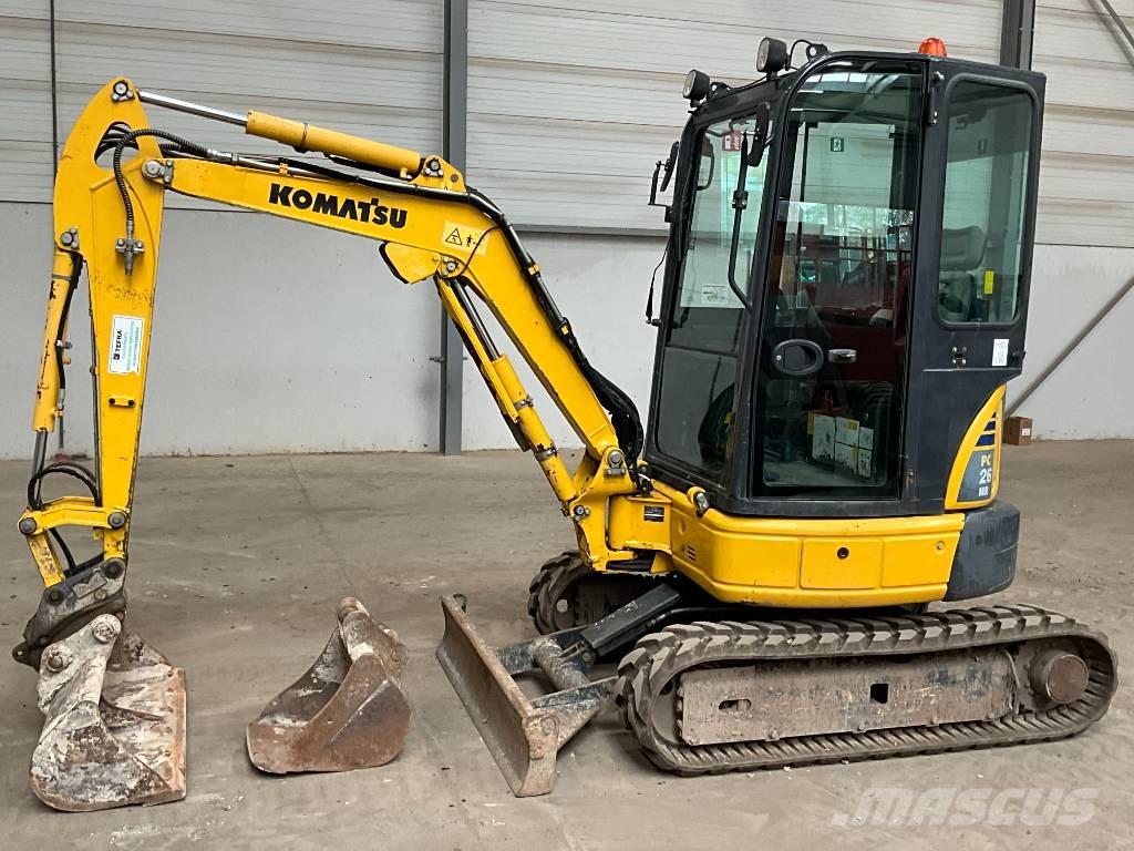 Komatsu PC 26 MR-3 Mini excavatoare < 7t