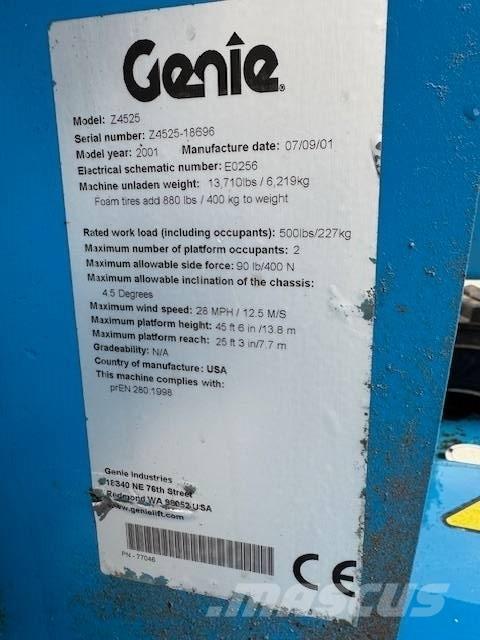 Genie Z 45/25 Nacele cu brat articulat