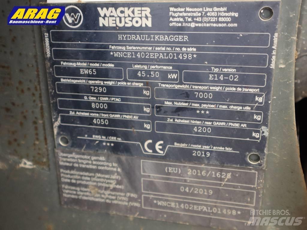 Wacker Neuson EW 65 Excavatoare cu roti
