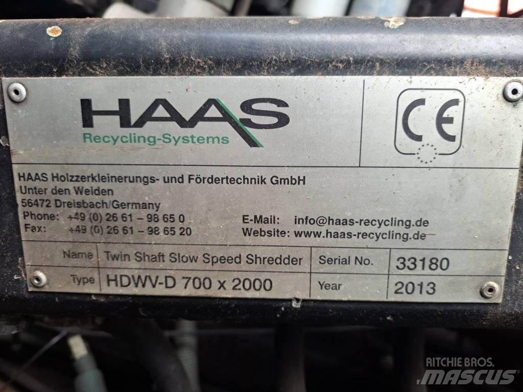Haas Tyron 2000 Masina de tocat deseuri