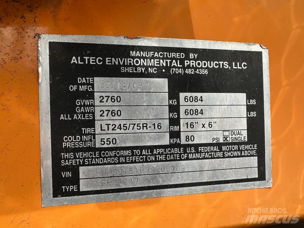 Altec CFD 1217 Remorca transport aschii