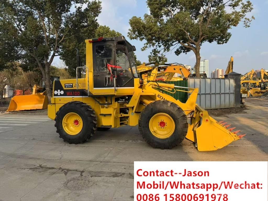 Komatsu WA 100 Incarcator pe pneuri