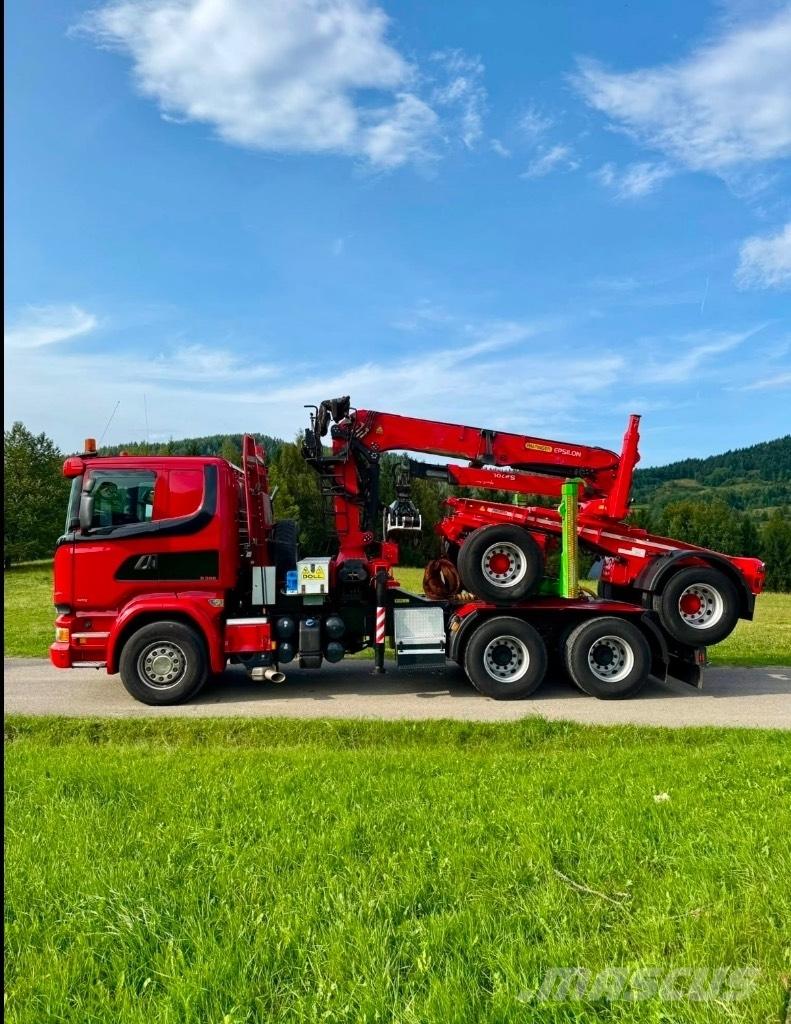 Scania R580 V8 6x4 Camion pentru lemne