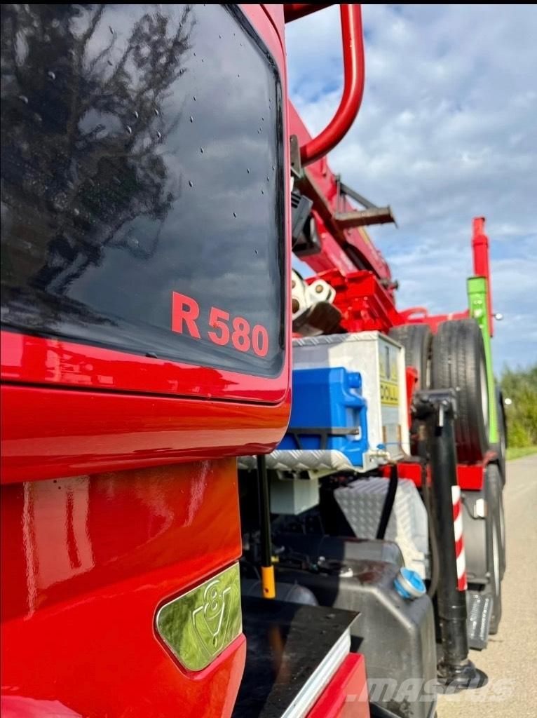 Scania R580 V8 6x4 Camion pentru lemne