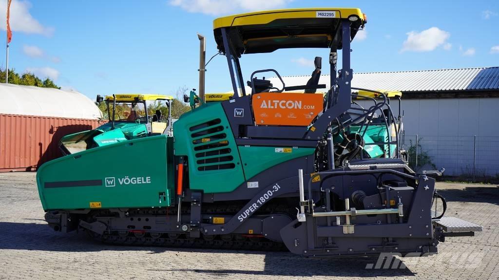 Vögele SUPER 1800-3I Pavatoare asfalt