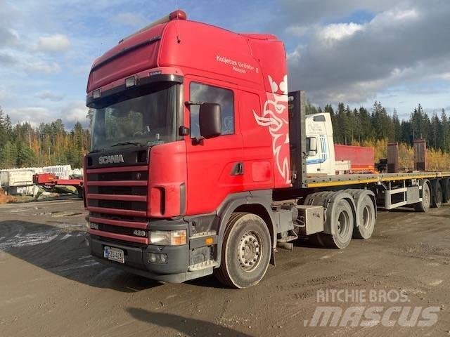 Scania R420, 6x2 Autotractoare
