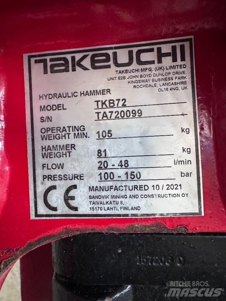 Takeuchi TB 219 Mini excavatoare < 7t