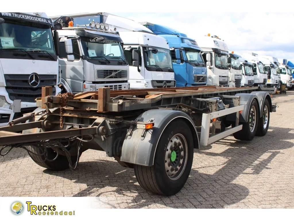 Burg 3x SAF Remorci cadru de containere