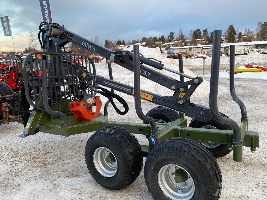 Farma T9F 6,7 kran Alte remorci
