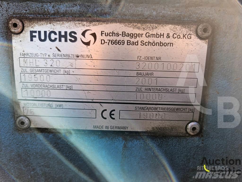 Fuchs MHL 320 Excavatoare cu roti