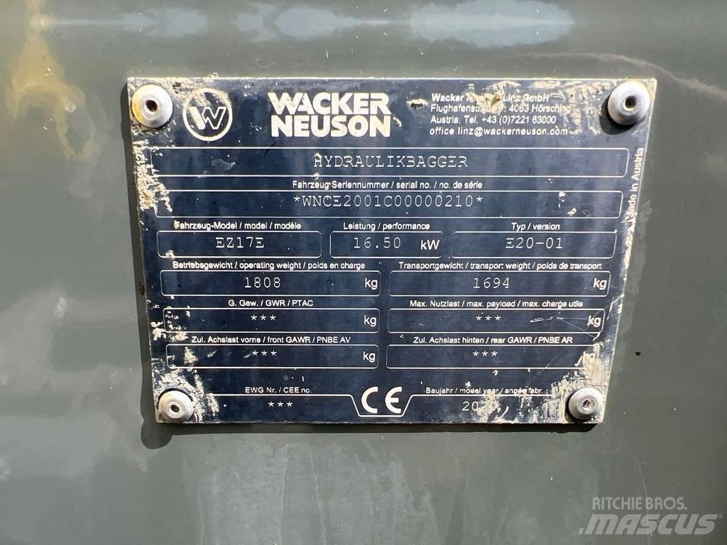 Wacker Neuson EZ17e Excavatoare pe șenile
