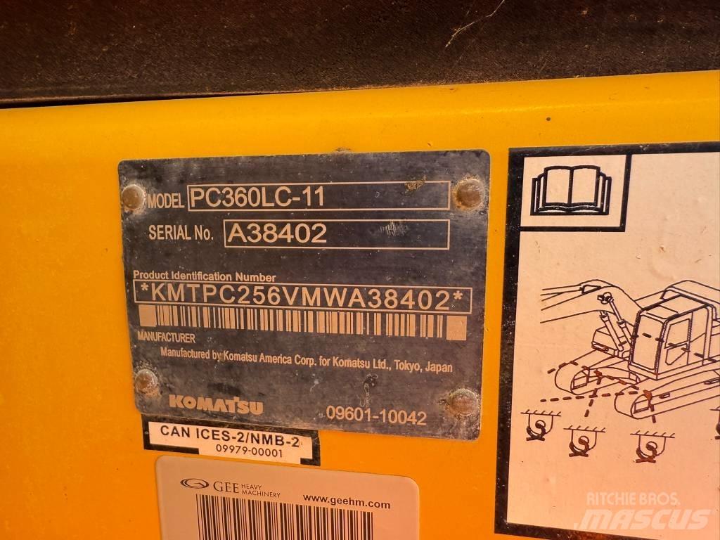 Komatsu PC360LC-11 Excavatoare pe șenile
