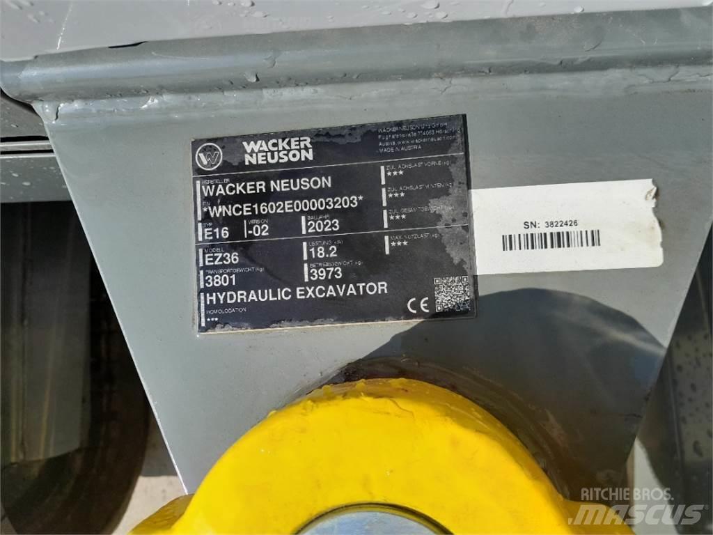 Wacker Neuson EZ36 Mini excavatoare < 7t