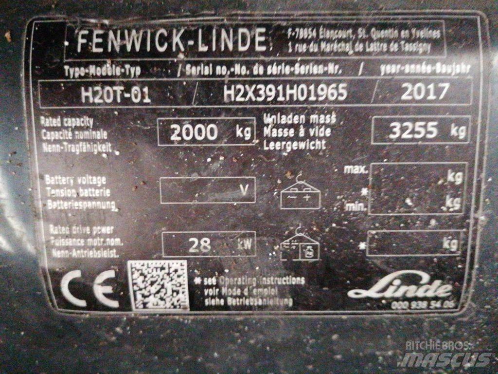 Linde H20T-01 Stivuitor GPL