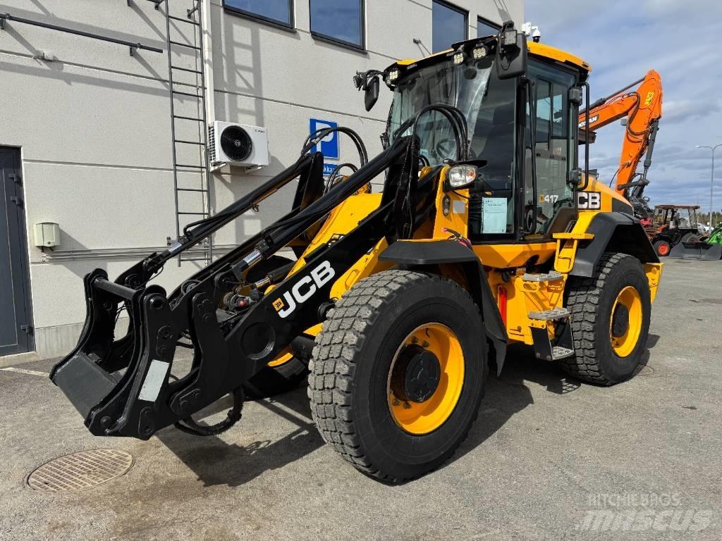 JCB 417 Incarcator pe pneuri